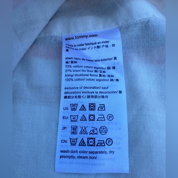 NWT Tommy Hilfiger sleeveless dress w/ ribbon size M
Pit to pit: 17”
Length: 38” - Picture 6 of 6